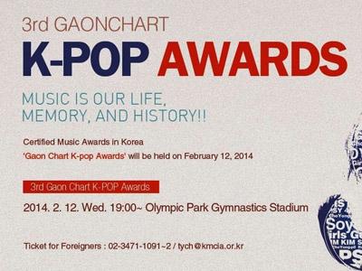 Siapa Sajakah Idola K-Pop yang Akan Dinominasikan dalam 'Gaon Chart K-Pop Awards 2014'?